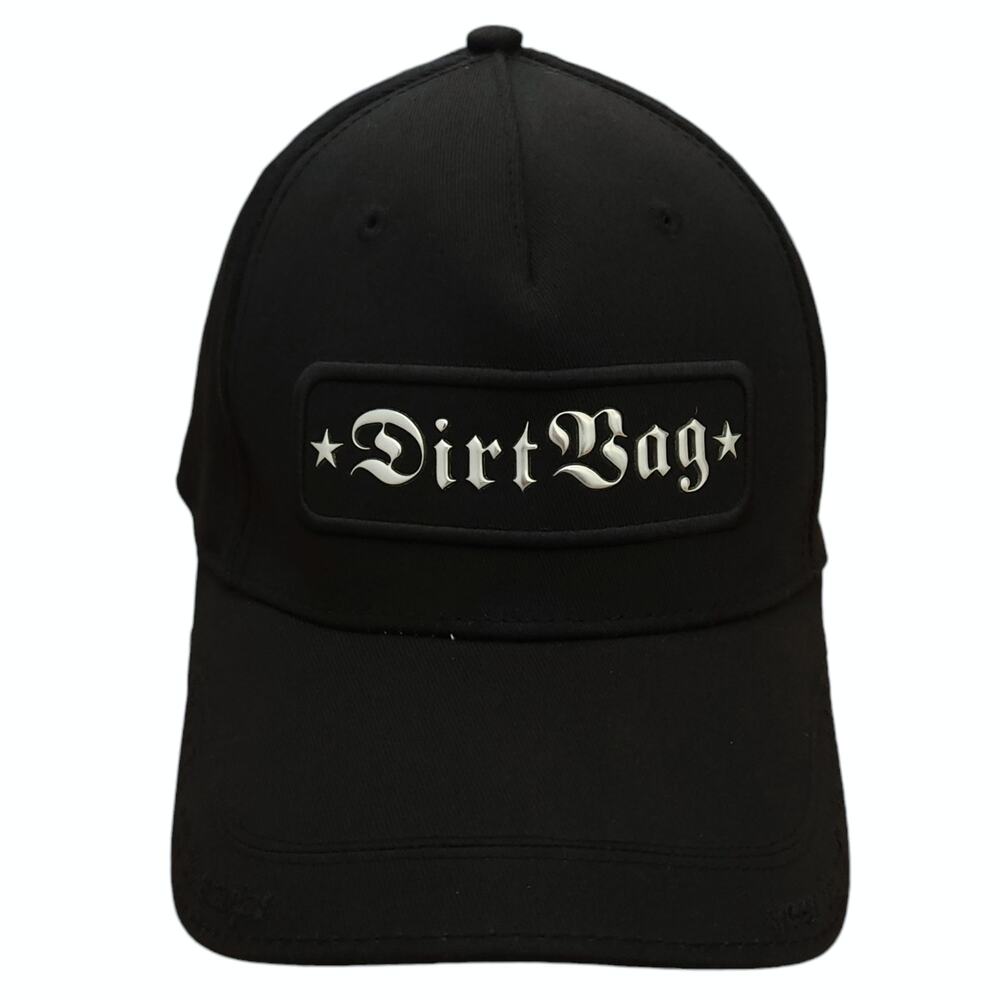 DIRTBAG Clothing Wear It 'Til It Stinks baseball cap black Flex Fit hat OS NEW - Picture 7 of 7